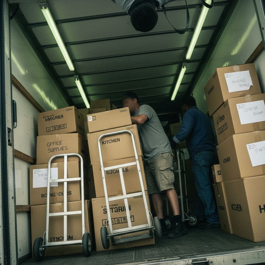 Staging-ready clean before professional home staging setup